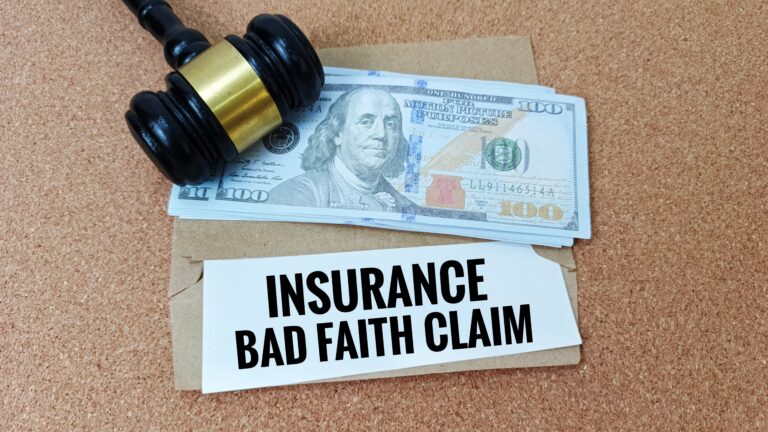 Insurance,Bad,Faith,Claim,Document,In,Brown,Envelope,With,Judge