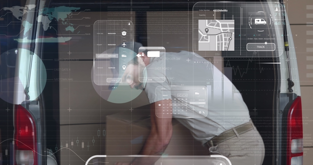 image data processing on screens over